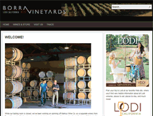 Tablet Screenshot of borravineyards.com